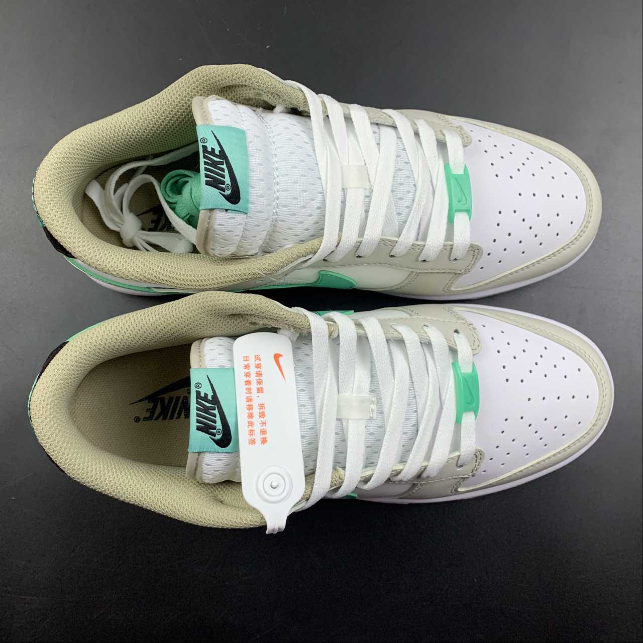 Nike-Dunk-Low-White-Tan-Mint-For-Sale-6