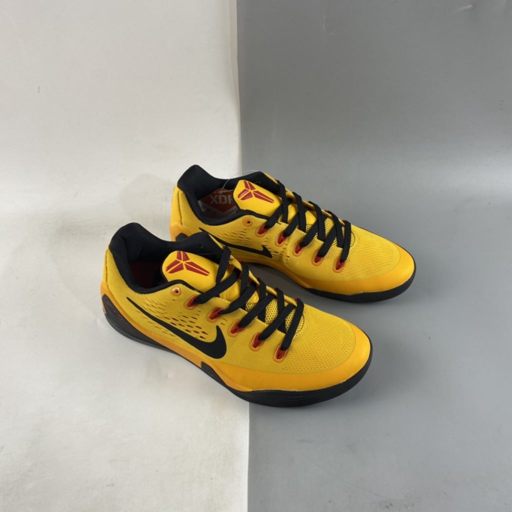Nike Kobe 9 EM Low Bruce Lee University Gold/Black For Sale The Sole Line