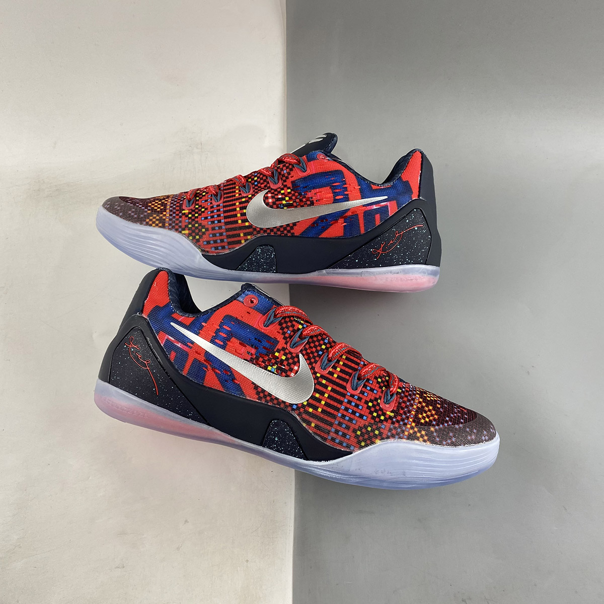Nike-Kobe-9-EM-Premium-QS-Laser-Crimson-Reflective-Silver-Obsidian-For-Sale