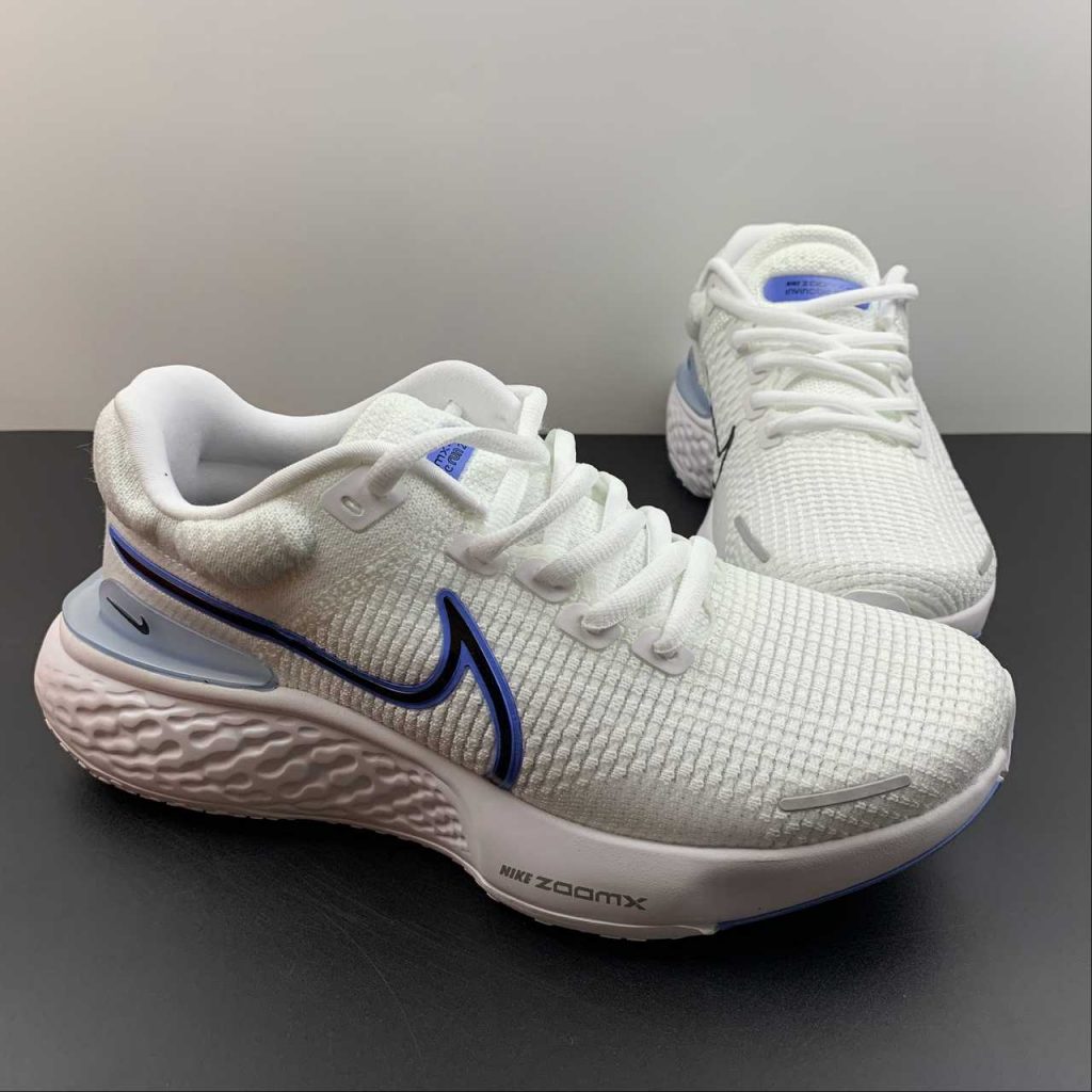 Nike ZoomX Invincible Run Flyknit 2 White University Blue For Sale