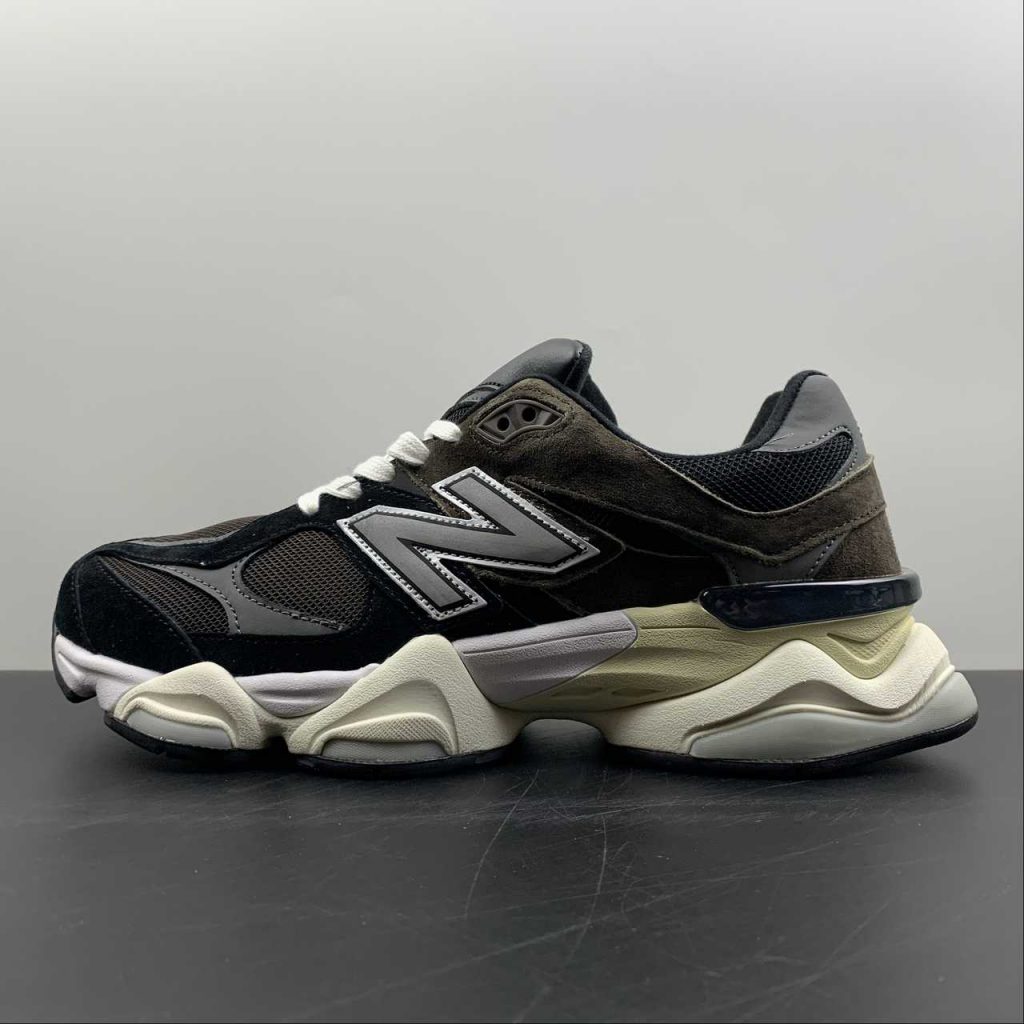 new balance 9060 casual shoes all black