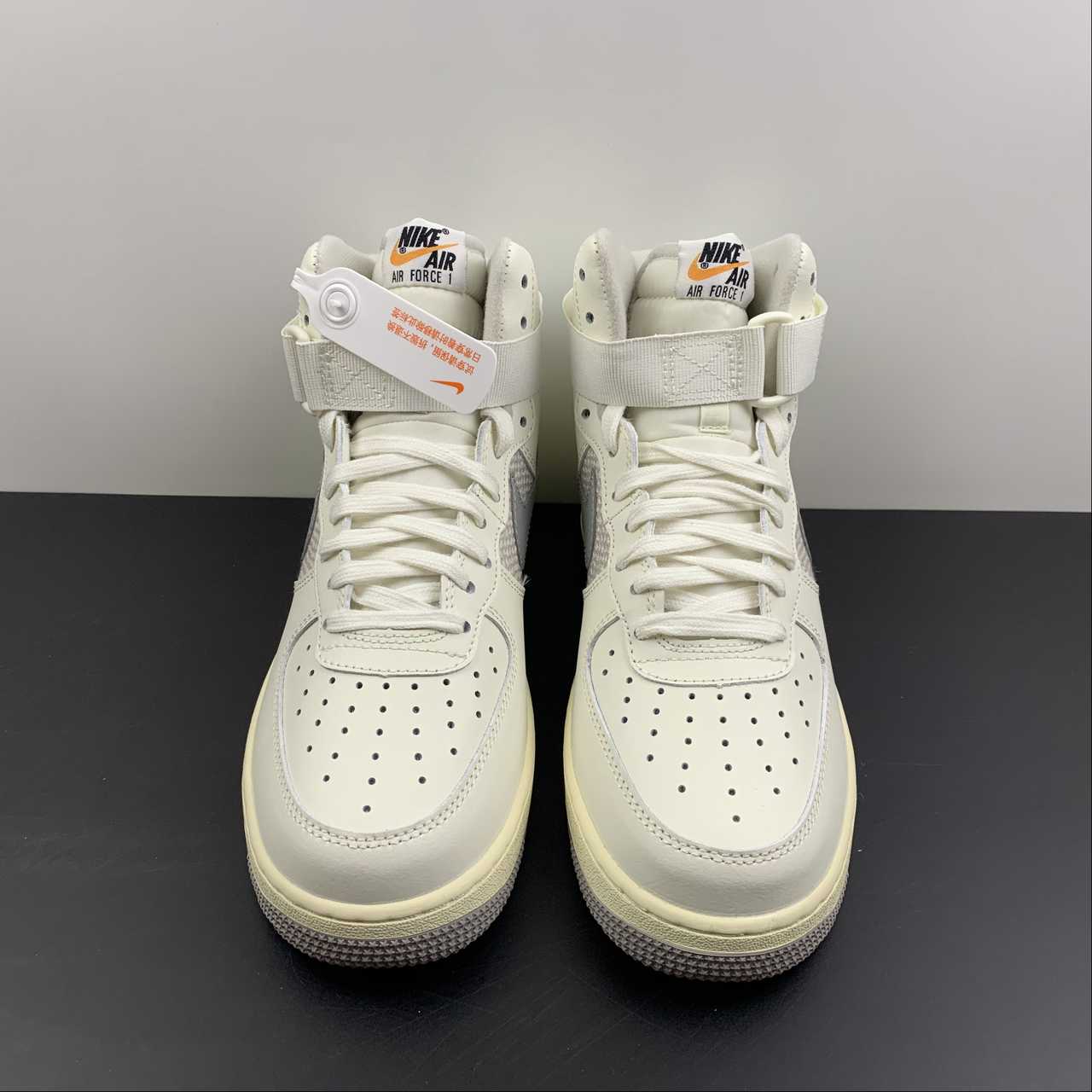 Nike-Air-Force-1-High-Vintage-Sail-Medium-Grey-Light-Bone-Coconut-Milk-For-Sale-3