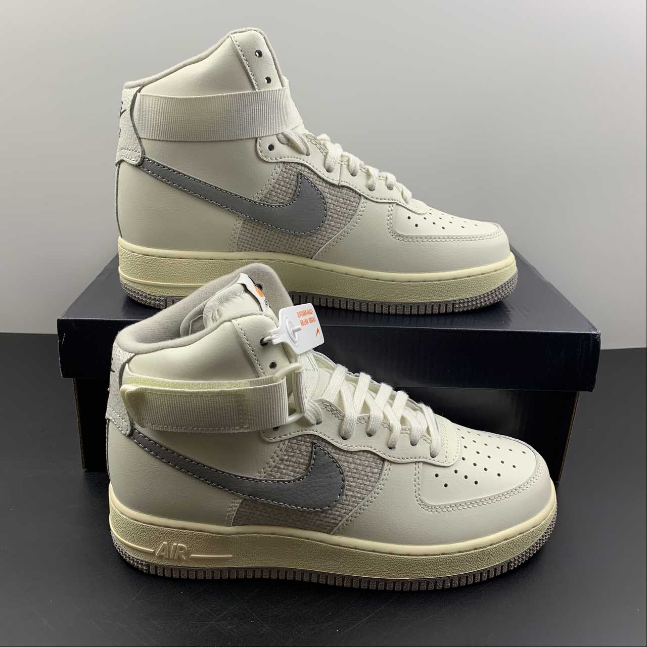 Nike-Air-Force-1-High-Vintage-Sail-Medium-Grey-Light-Bone-Coconut-Milk-For-Sale-8