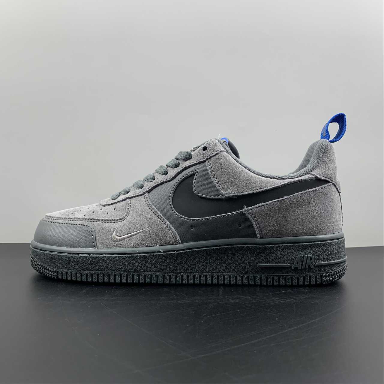 Nike-Air-Force-1-Low-Cut-Out-Swoosh-Grey-For-Sale