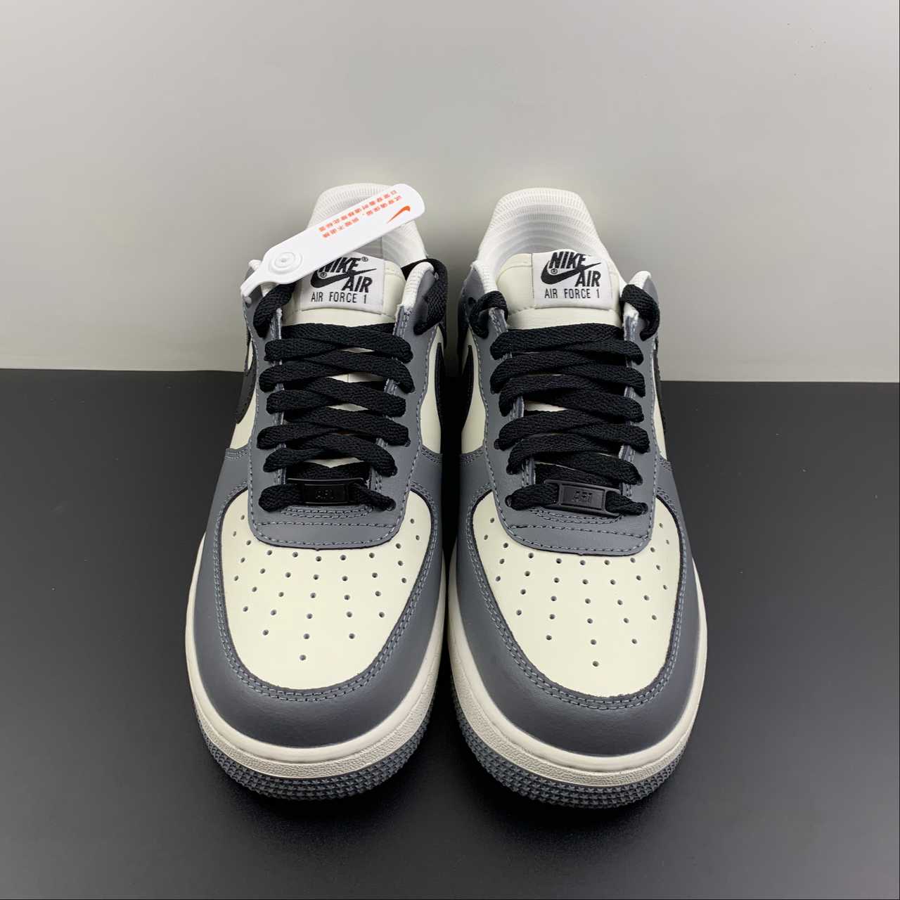 Nike-Air-Force-1-Low-Grey-Black-Sail-For-Sale-3