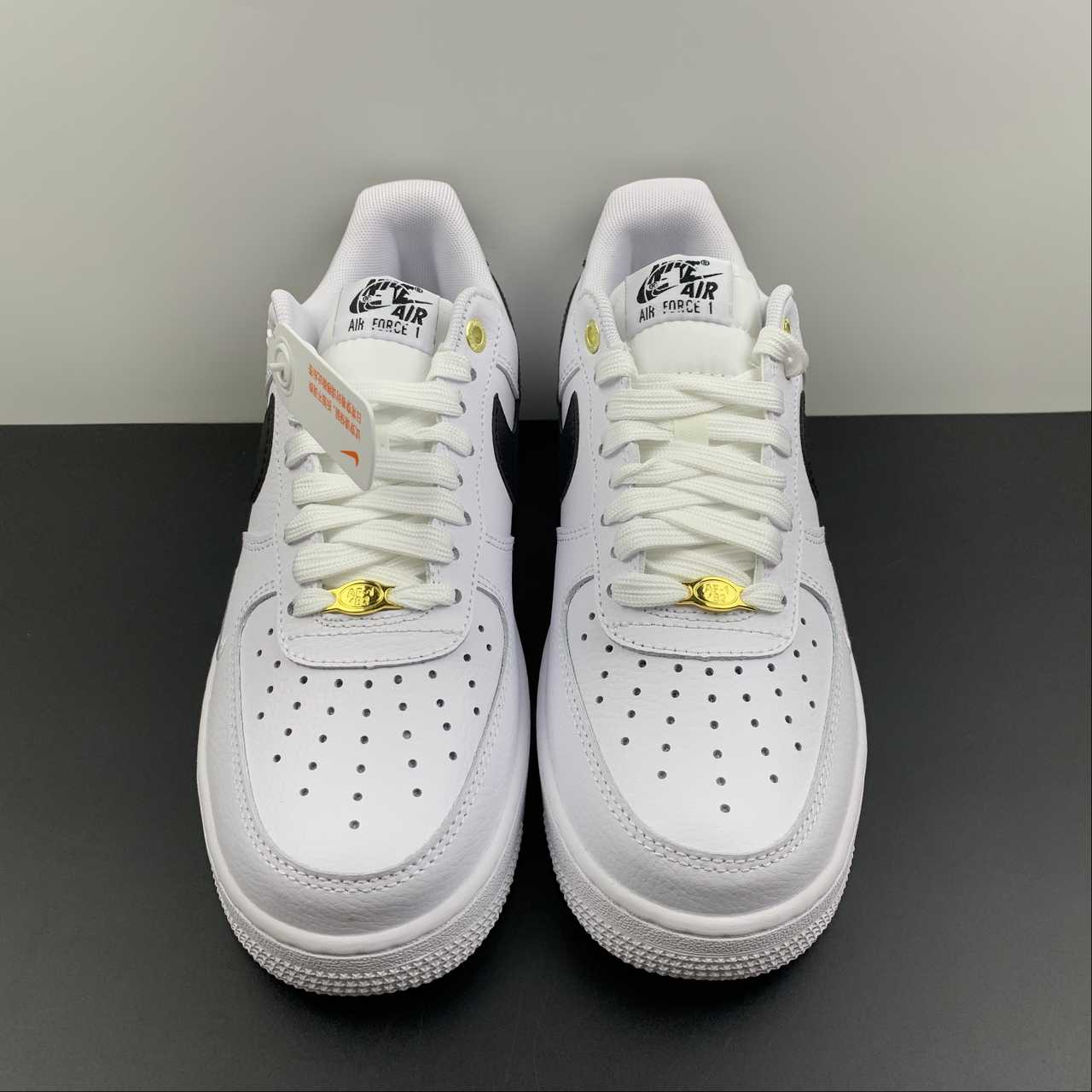 Nike-Air-Force-1-Low-White-Black-Metallic-Gold-For-Sale-3