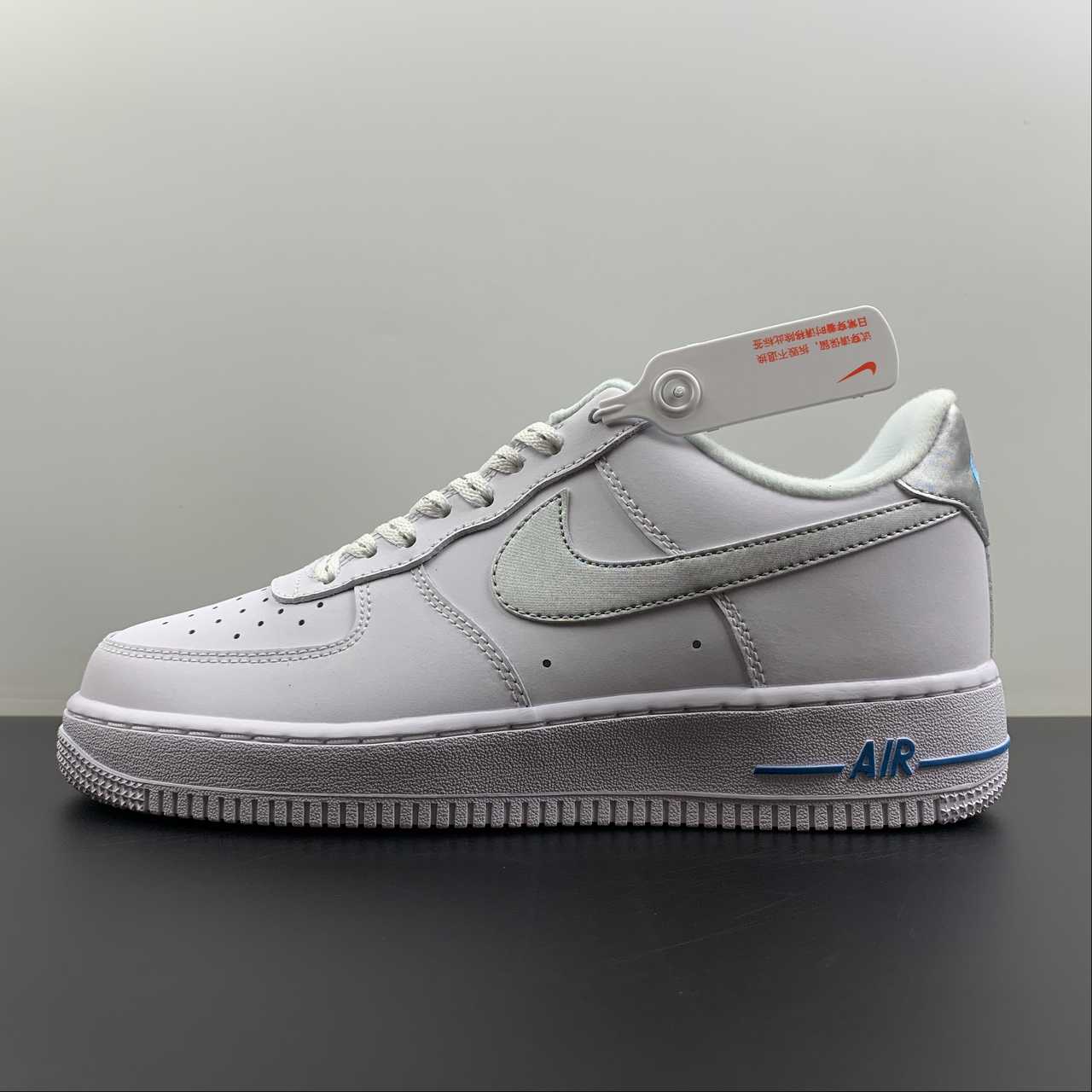 Nike-Air-Force-1-Low-White-Metallic-Silver-For-Sale