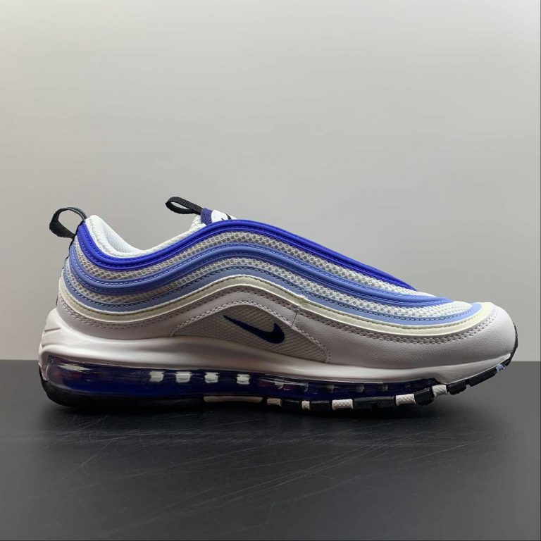 Nike Air Max 97 “Blueberry” White/Blue-Black For Sale – The Sole Line