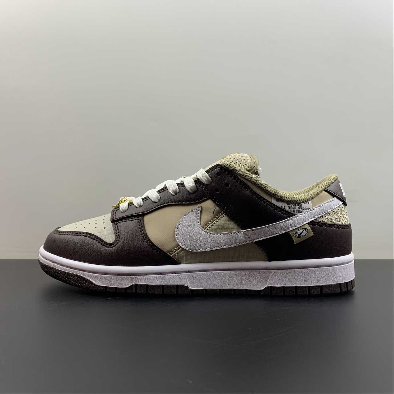 Nike-Dunk-Low-Bling-Brown-Gold-For-Sale