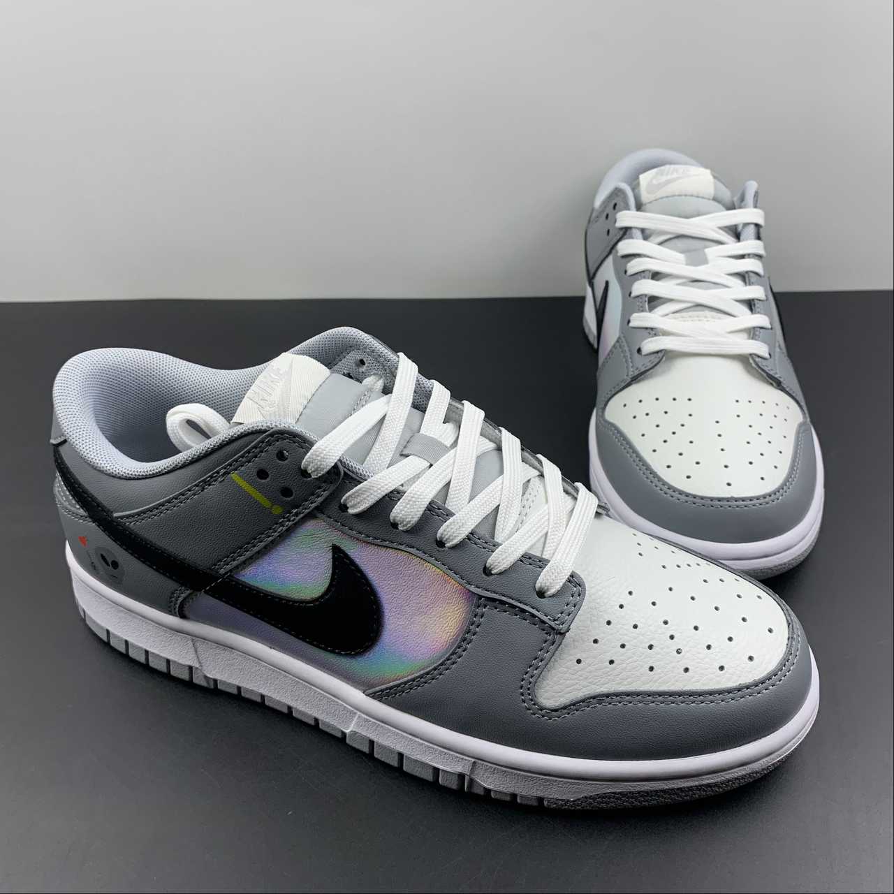 Custom-Nike-Dunk-Low-Black-Cool-Grey-For-Sale-4