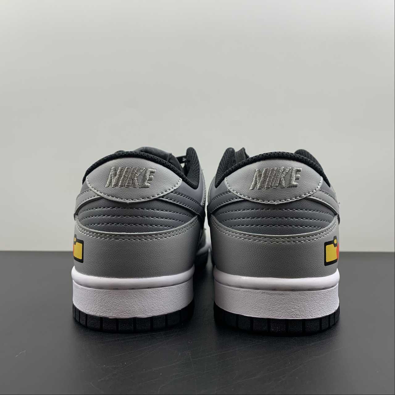 Custom-Nike-Dunk-Low-Black-Dark-Grey-For-Sale-5