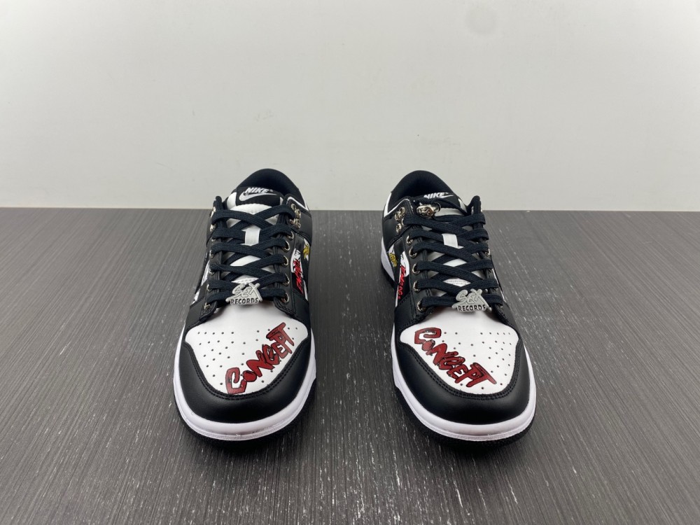 Custom-Nike-Dunk-Low-Black-White-For-Sale-4
