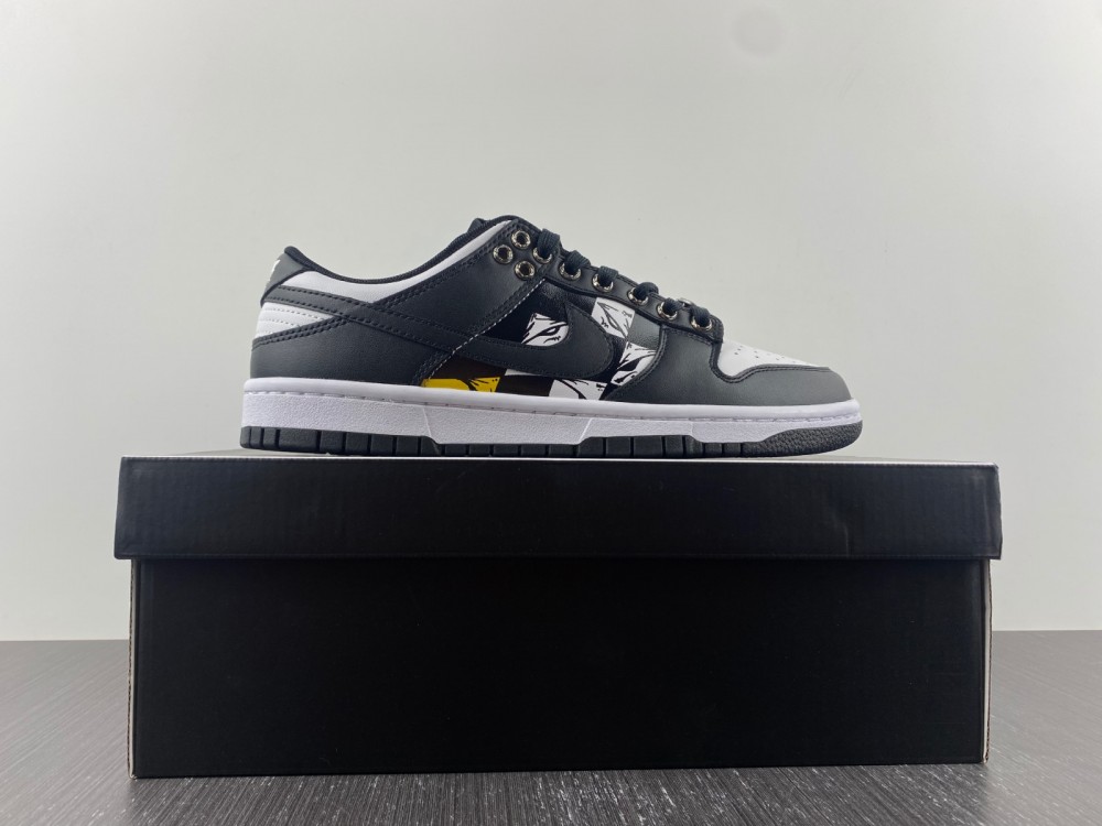 Custom-Nike-Dunk-Low-Black-White-For-Sale-5