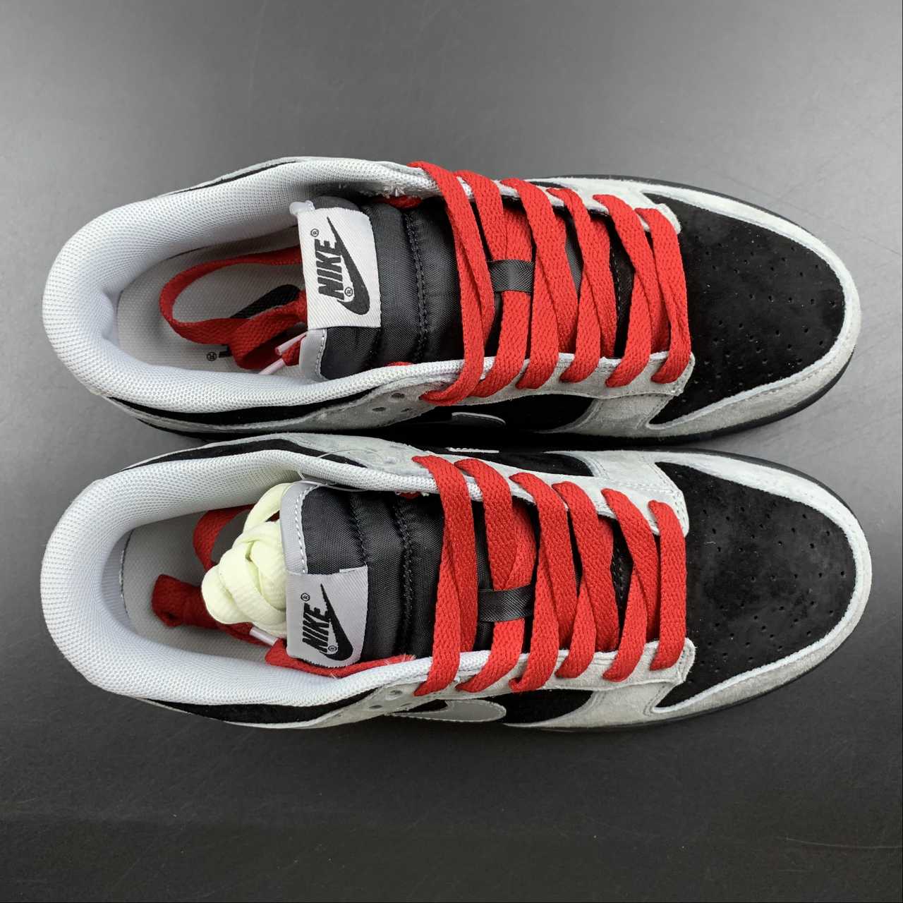 Custom-Nike-Dunk-Low-Black-Wolf-Grey-For-Sale-6