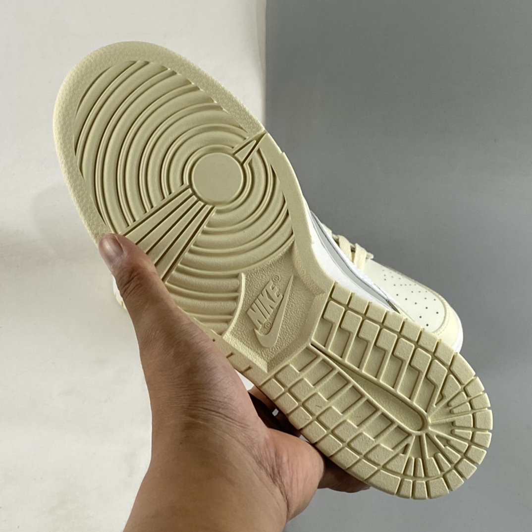 Custom-Nike-Dunk-Low-Coconut-Milk-Grey-For-Sale-5
