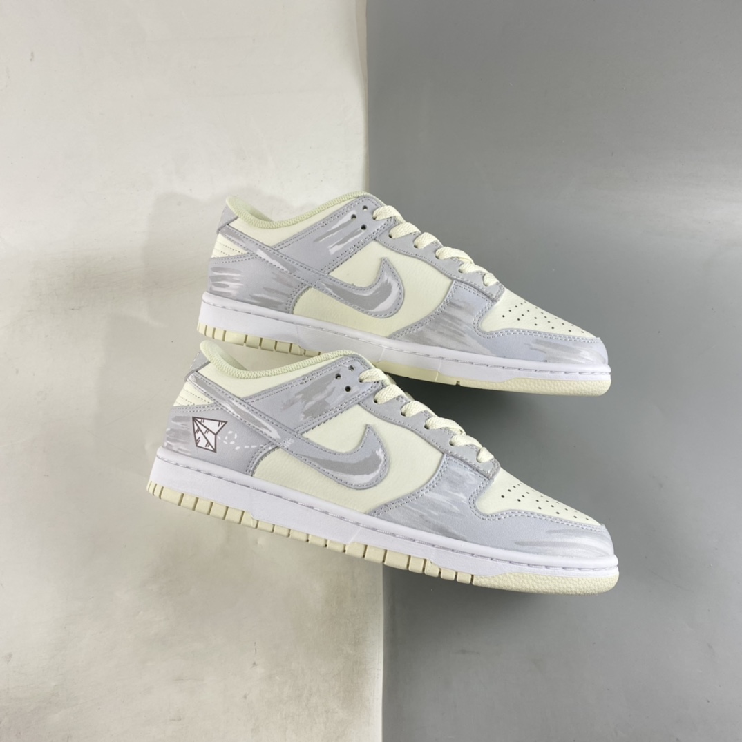 Custom-Nike-Dunk-Low-Coconut-Milk-Light-Bone-For-Sale-1