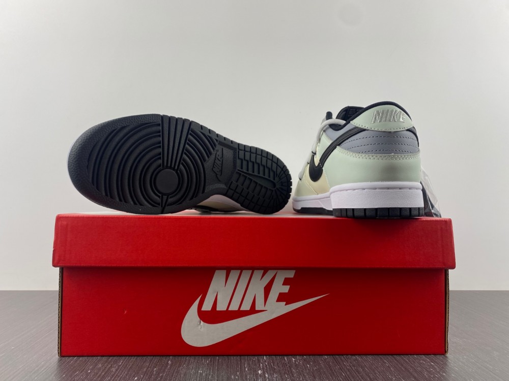 Custom-Nike-Dunk-Low-Cream-Grey-Black-For-Sale-4