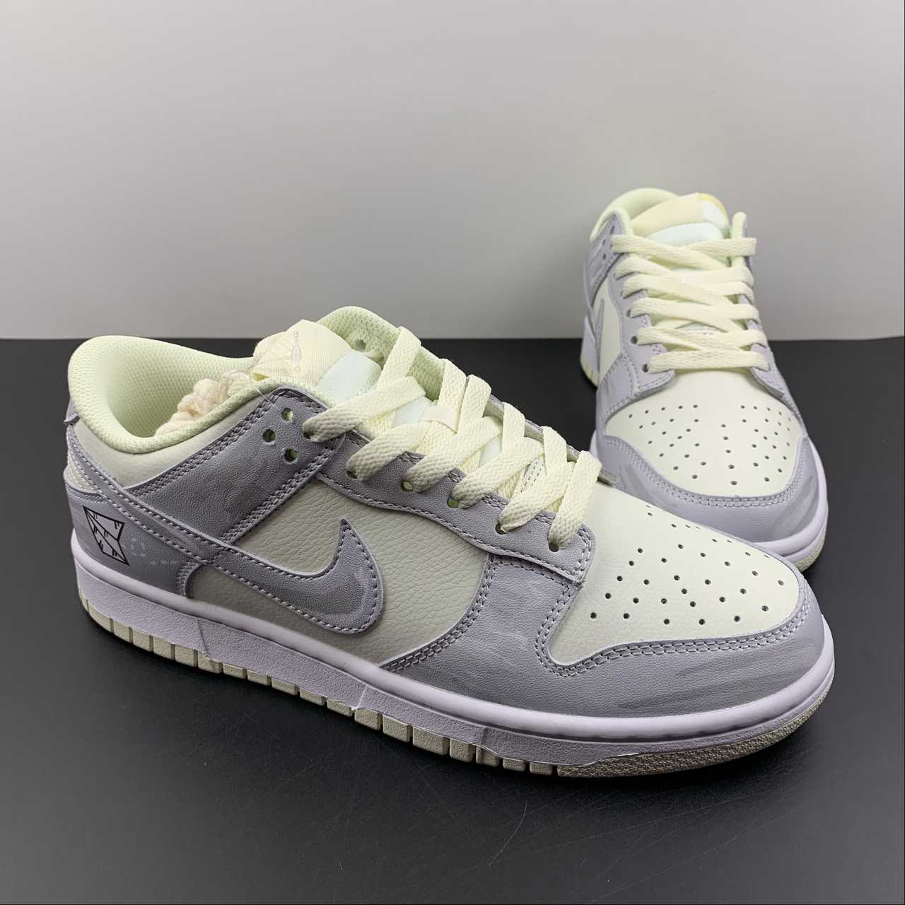 Custom-Nike-Dunk-Low-Grey-Light-Bone-For-Sale-4
