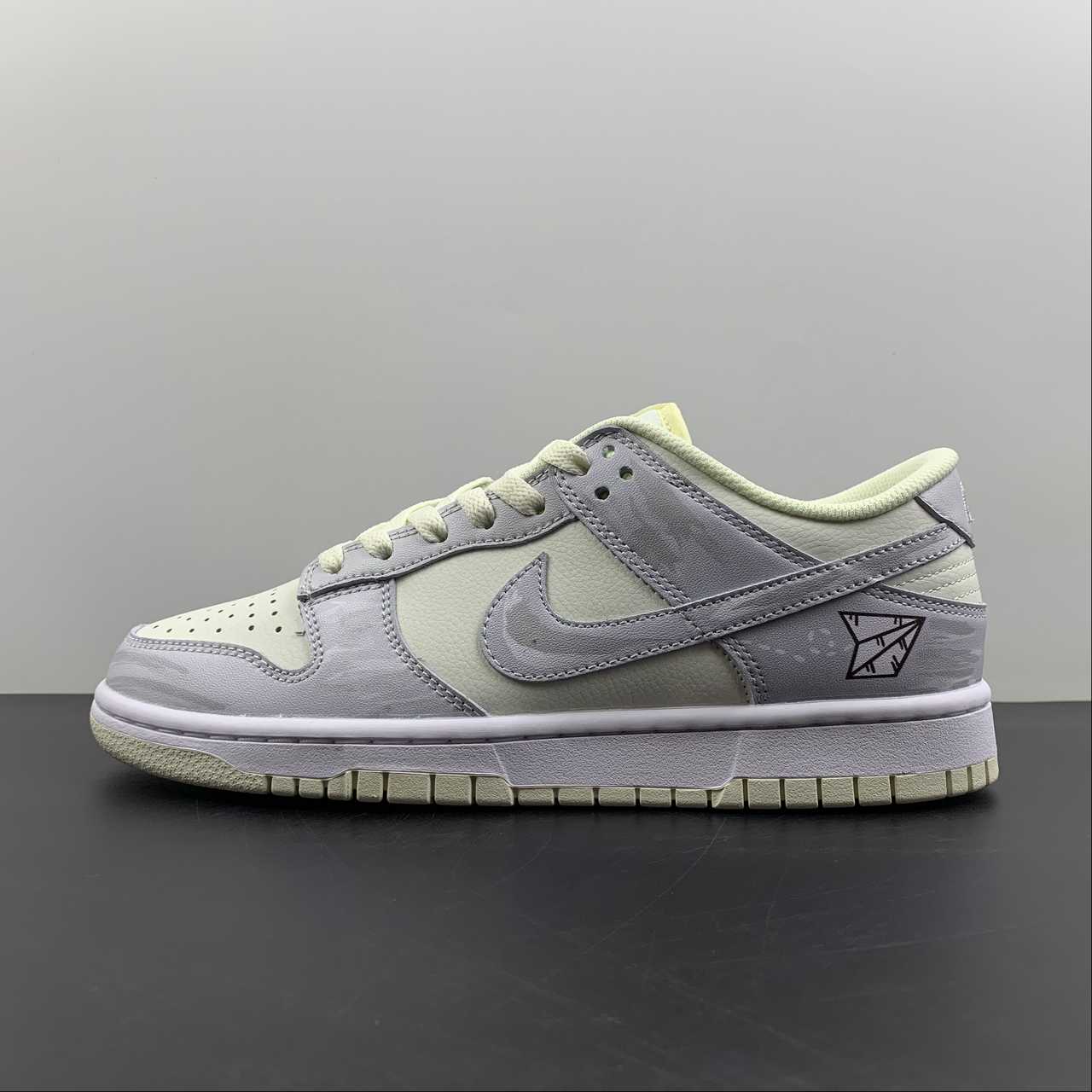 Custom-Nike-Dunk-Low-Grey-Light-Bone-For-Sale