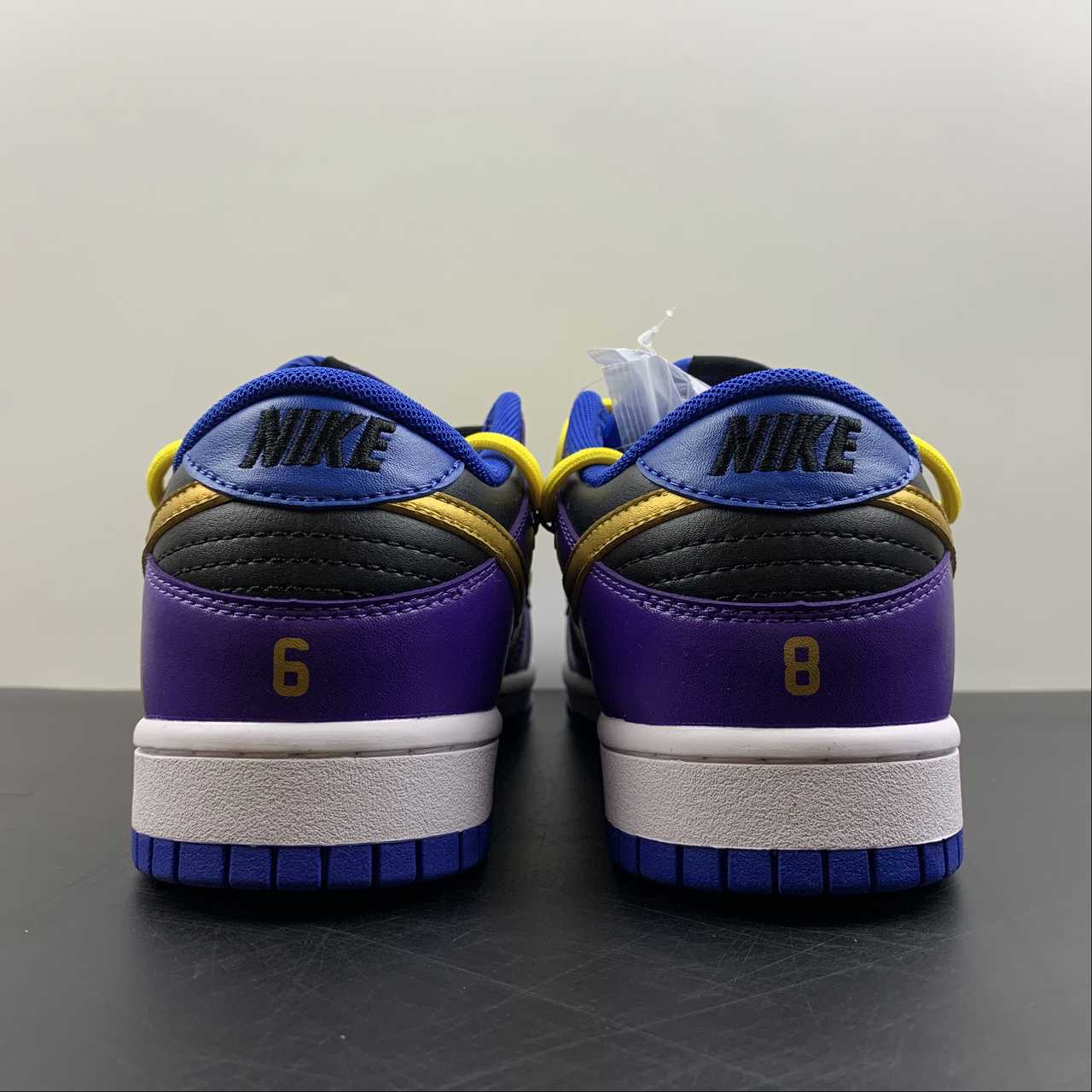 Custom-Nike-Dunk-Low-LA-Purple-Black-Gold-Blue-For-Sale-5
