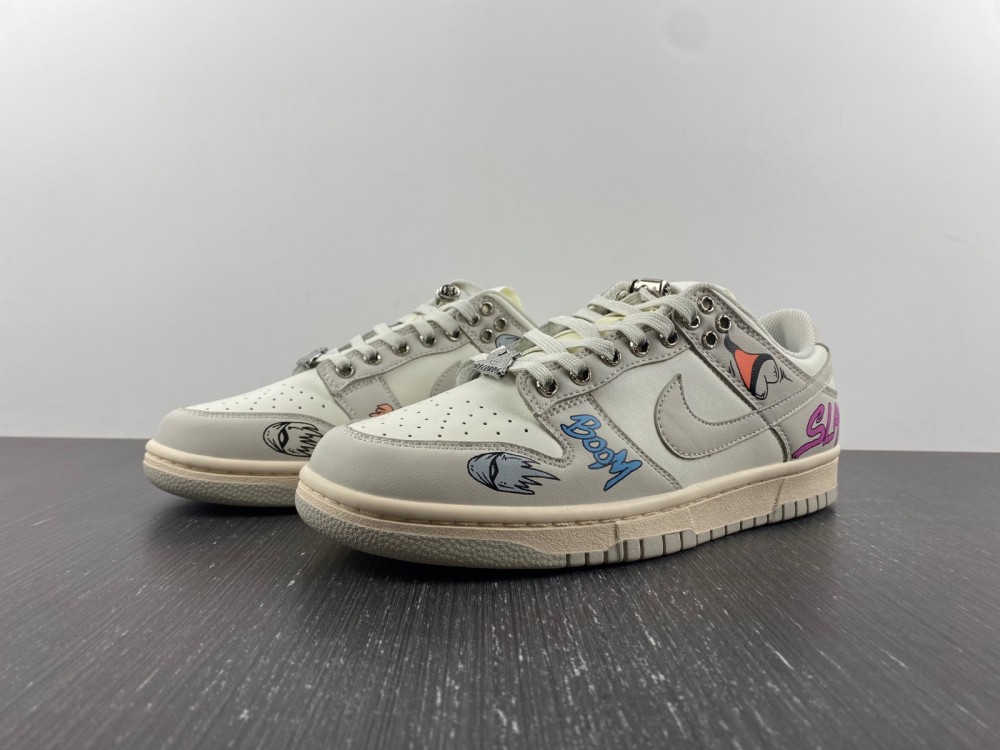 Custom-Nike-Dunk-Low-Sail-Light-Bone-For-Sale-1