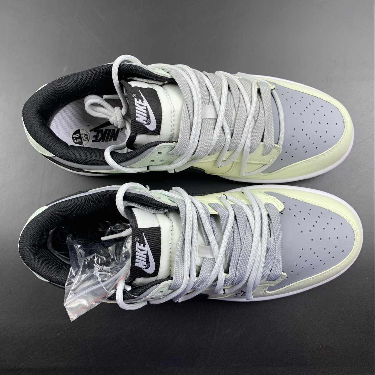 Custom-Nike-Dunk-Low-White-Grey-For-Sale-6