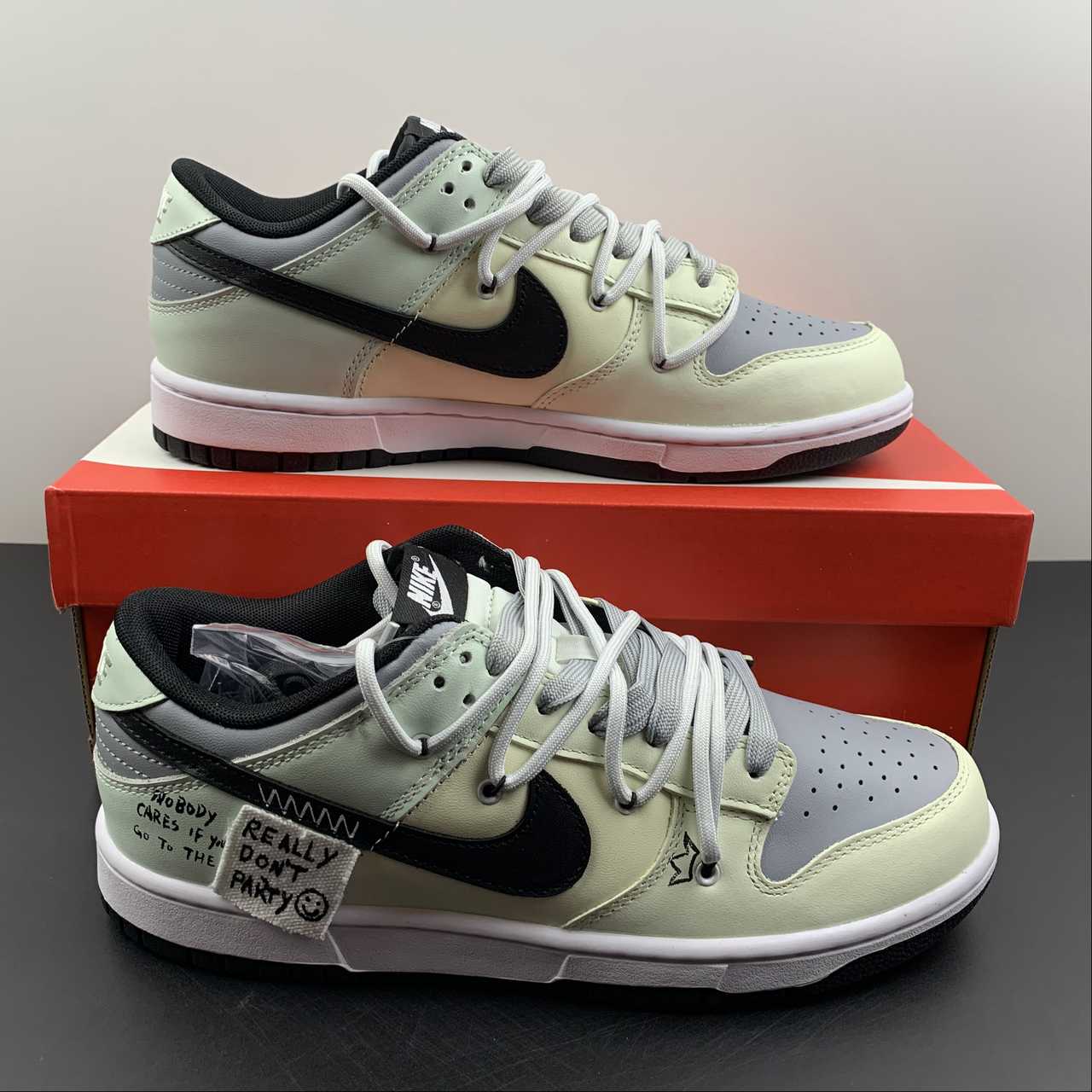 Custom-Nike-Dunk-Low-White-Grey-For-Sale-8