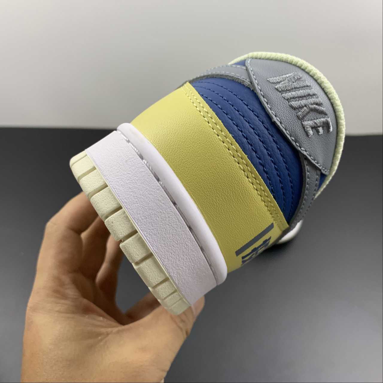Custom-Nike-Dunk-Low-White-Yellow-Blue-For-Sale-7