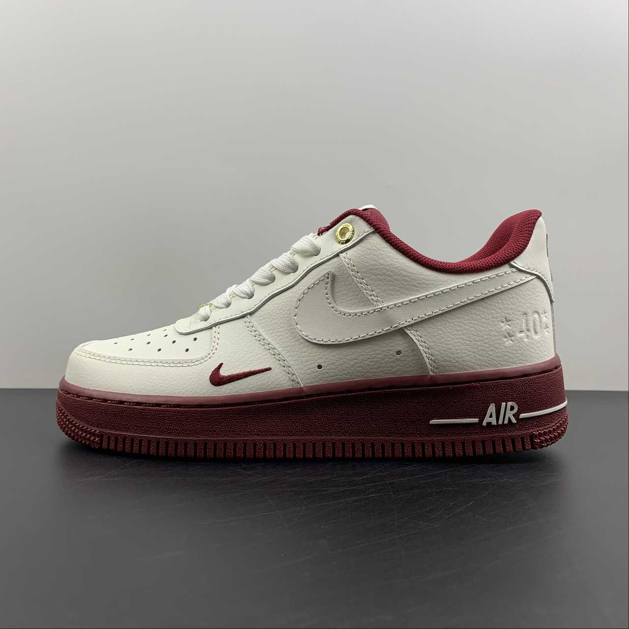 Nike-Air-Force-1-Low-40th-Anniversary-Cream-Team-Red-For-Sale