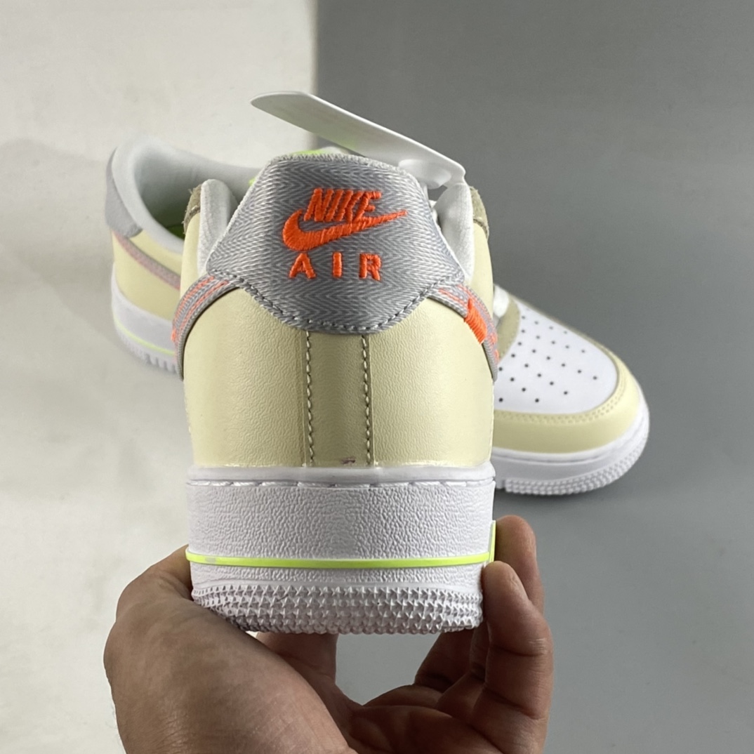 Nike-Air-Force-1-Low-Stitch-White-Tan-Neon-For-Sale-4