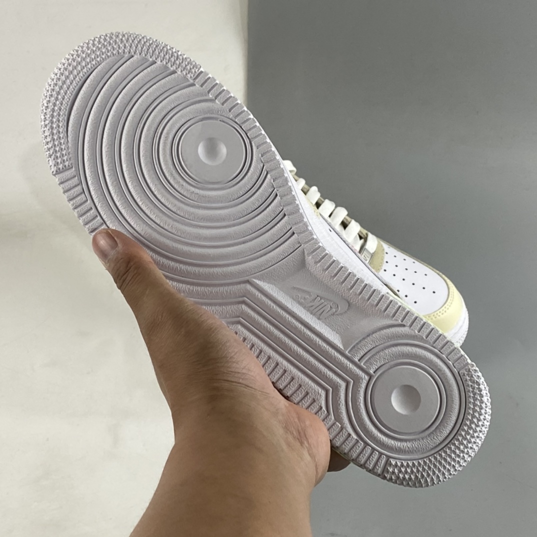Nike-Air-Force-1-Low-Stitch-White-Tan-Neon-For-Sale-5