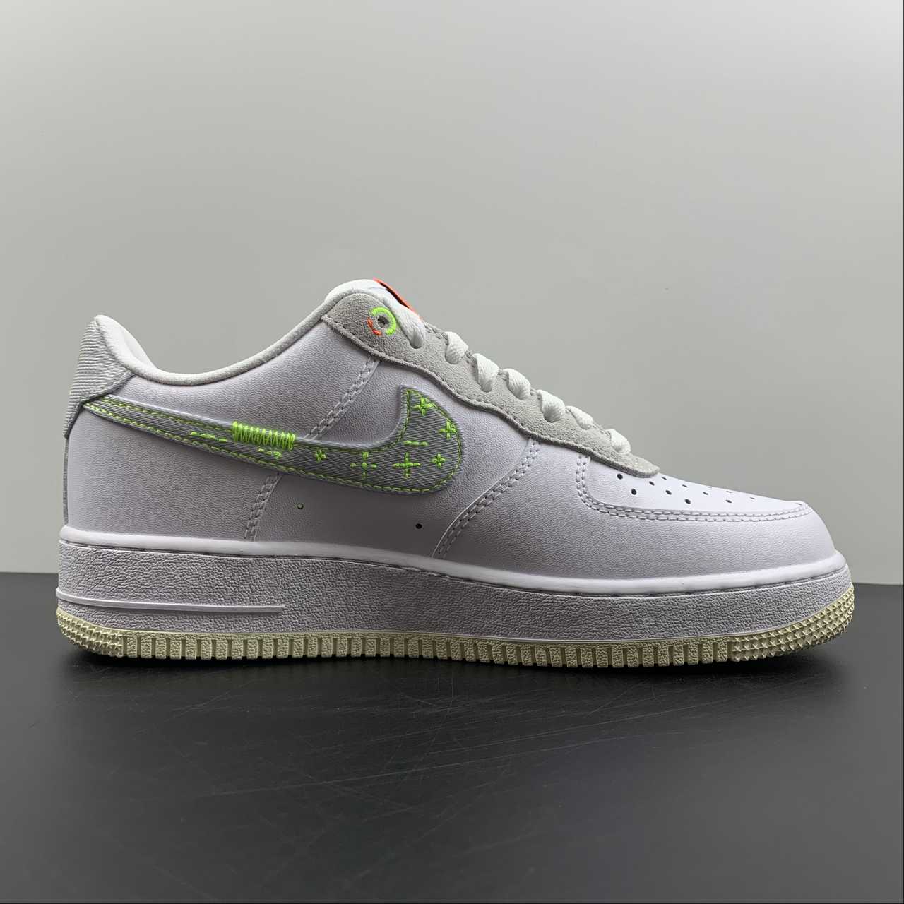 Nike-Air-Force-1-Low-White-Neon-Stitch-For-Sale-1