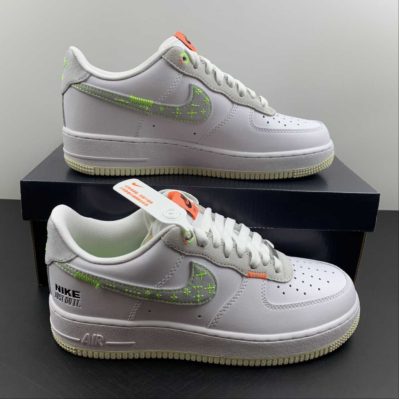 Nike-Air-Force-1-Low-White-Neon-Stitch-For-Sale-8