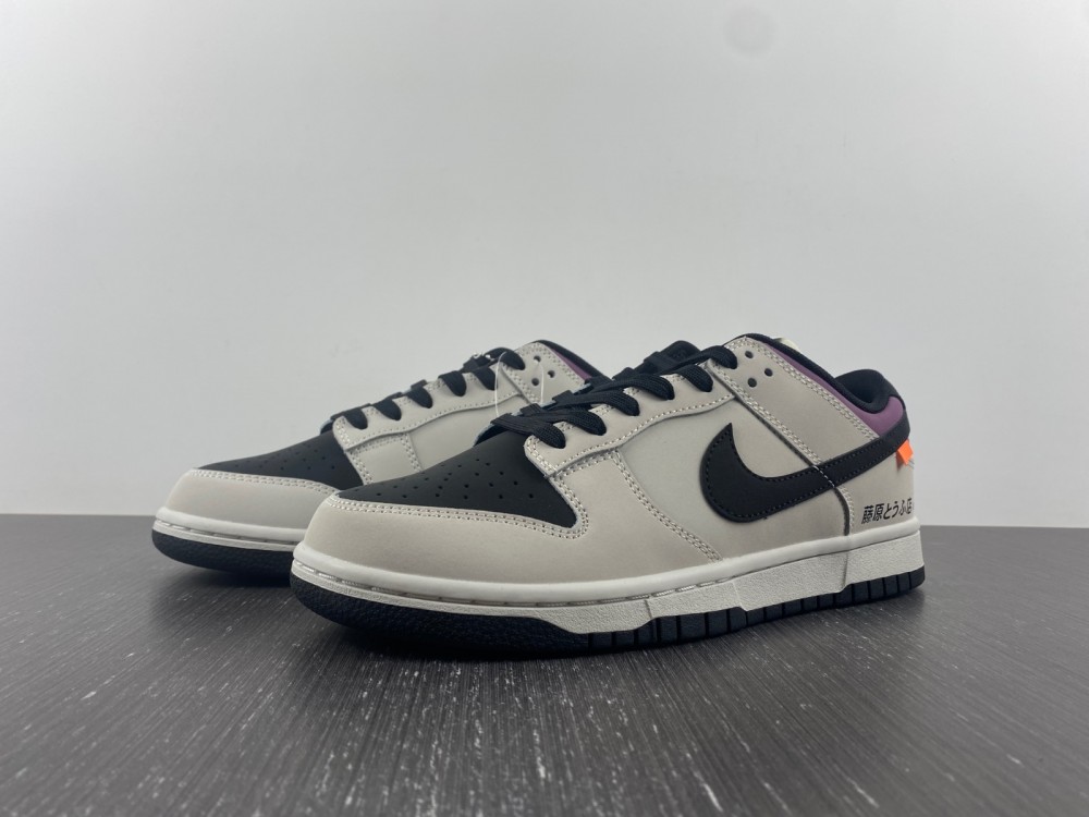 no-brainer-x-Nike-Dunk-Low-AE86-Grey-Black-Purple-For-Sale-3