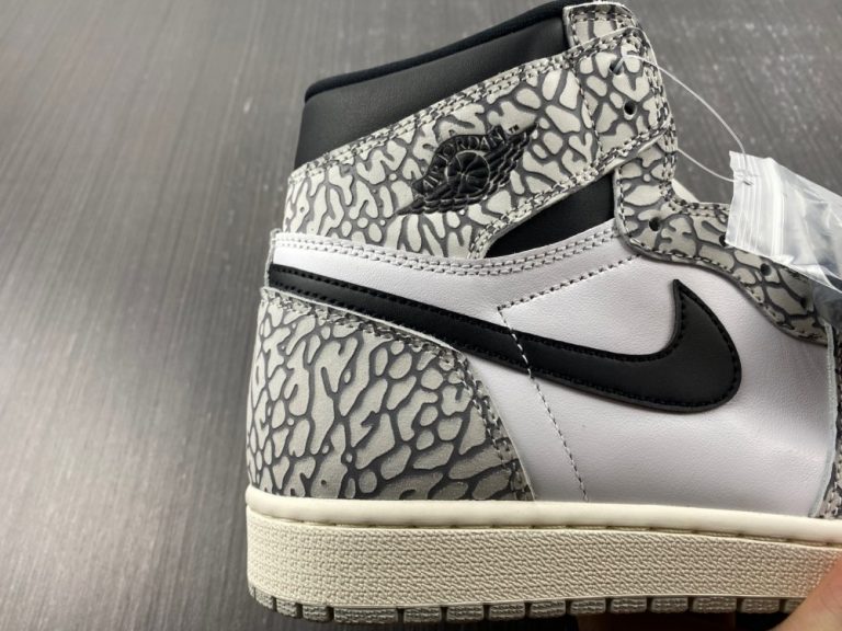 air jordan 1 white black grey
