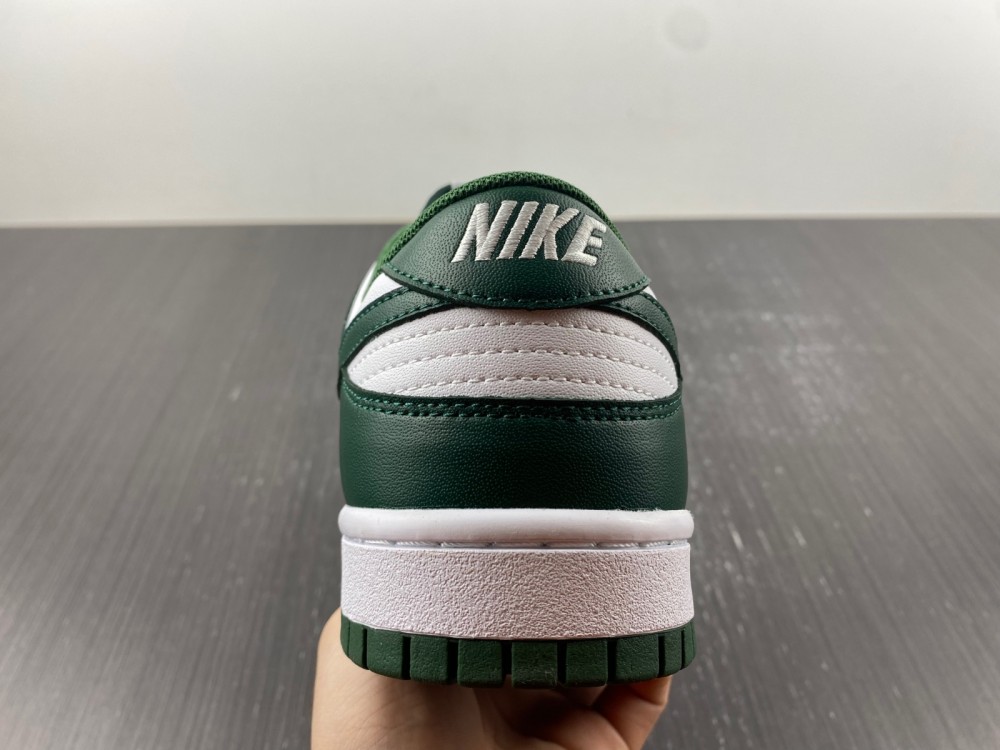 Custom-Nike-Dunk-Low-Michigan-State-White-Varsity-Green-For-Sale-8