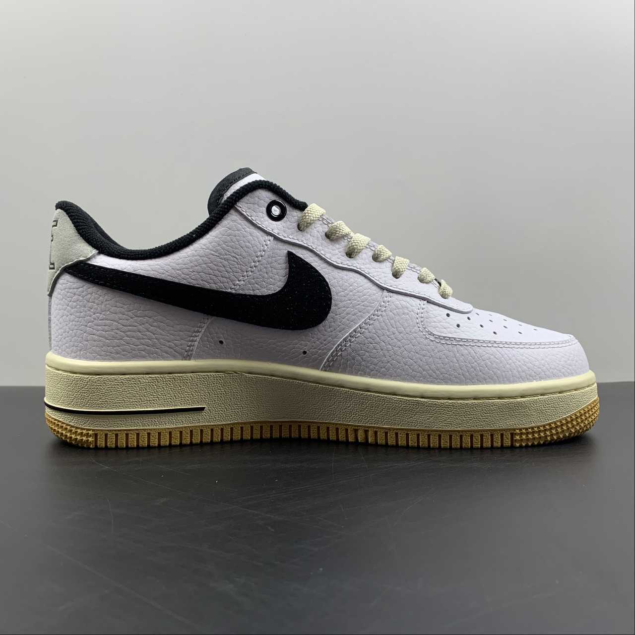 Nike-Air-Force-1-Low-Command-Force-White-Black-Muslin-Gum-For-Sale-1