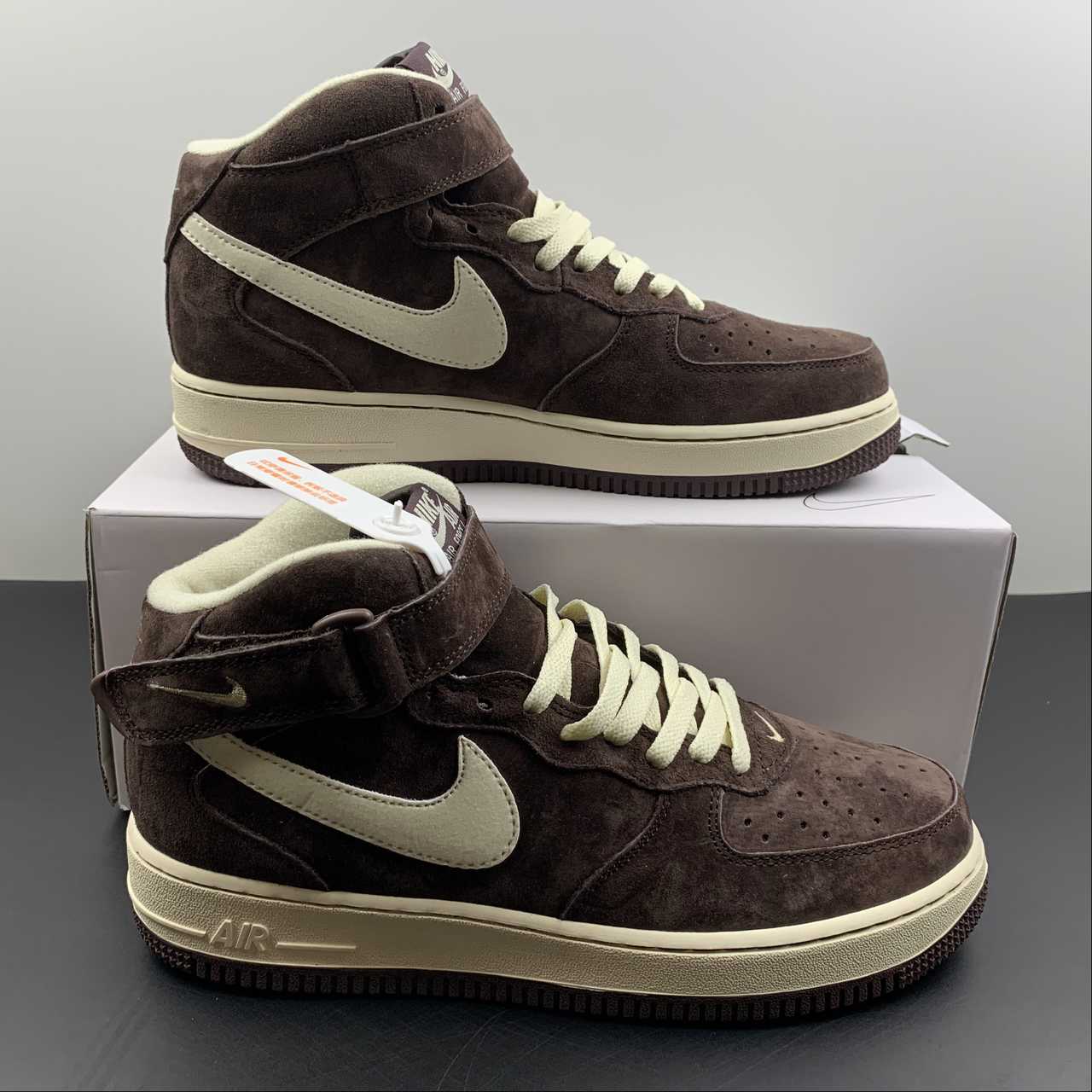 Nike-Air-Force-1-Mid-07-QS-Chocolate-For-Sale-8