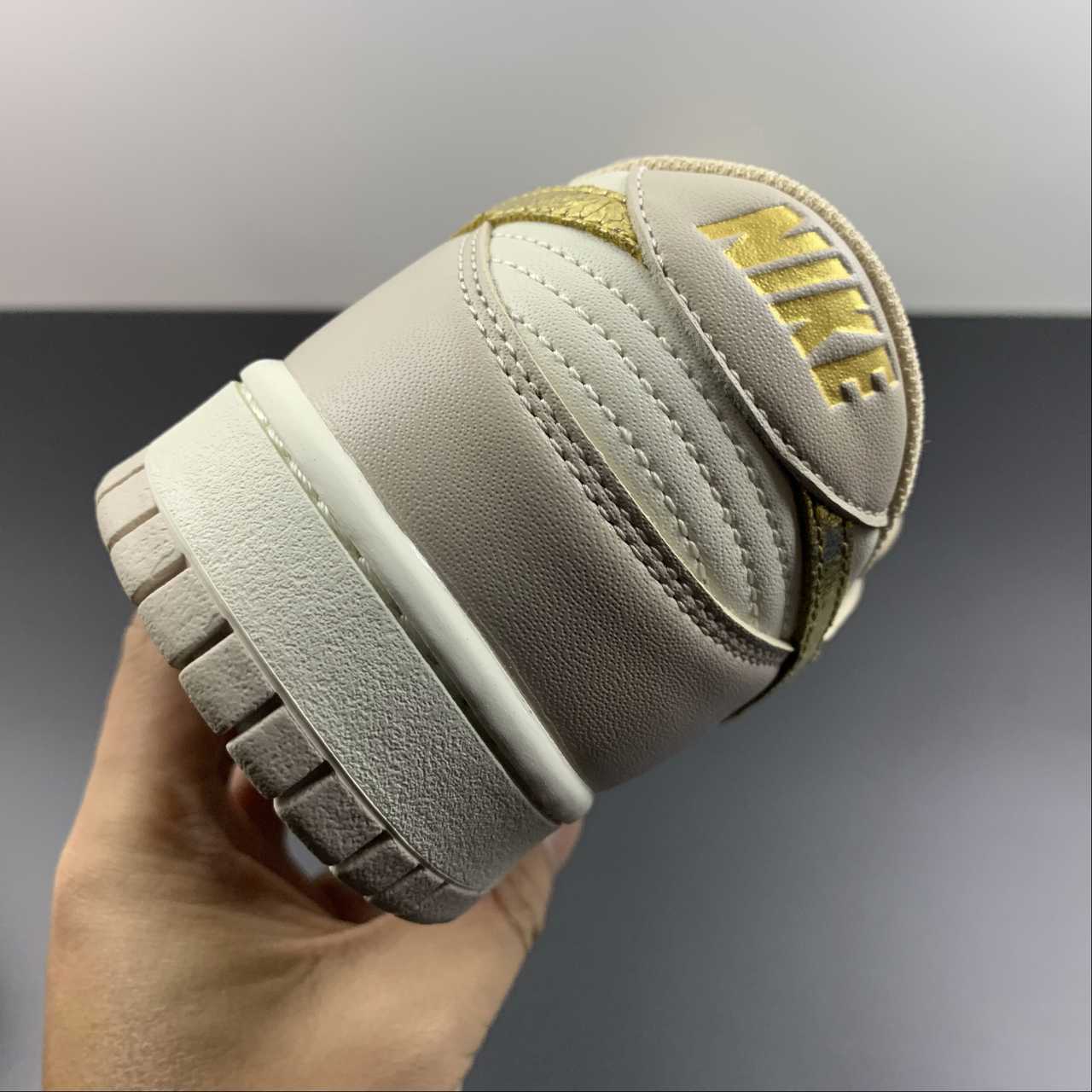 Nike-Dunk-Low-Gold-Swoosh-White-Tan-Gold-For-Sale-7