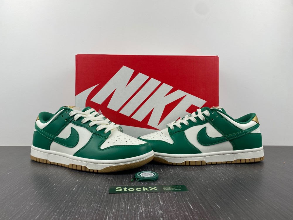 Nike-Dunk-Low-Green-White-Gold-For-Sale-4