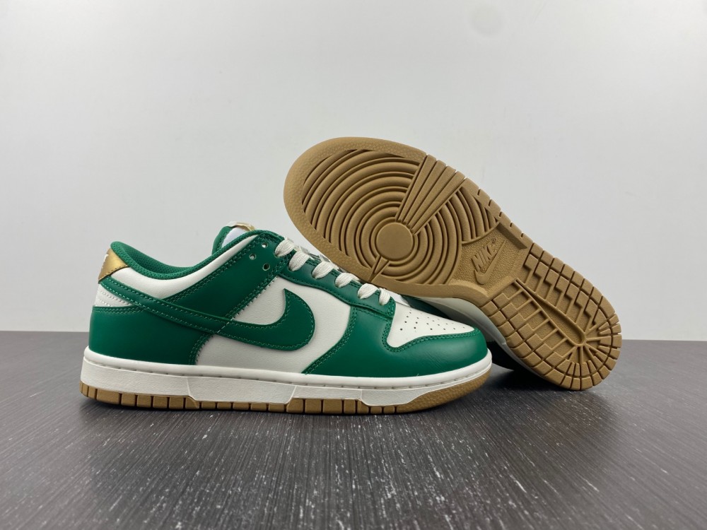 Nike-Dunk-Low-Green-White-Gold-For-Sale