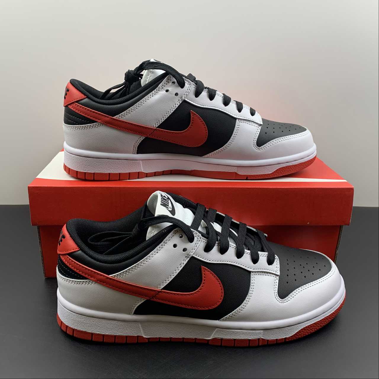 Nike-Dunk-Low-White-Black-Red-For-Sale-8