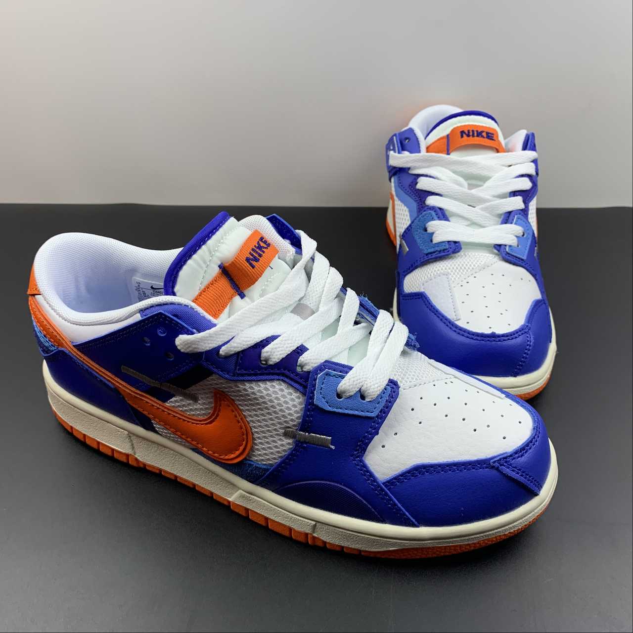 Nike-Dunk-Scrap-Knicks-White-Blue-Orange-DM0128-100-For-Sale-4
