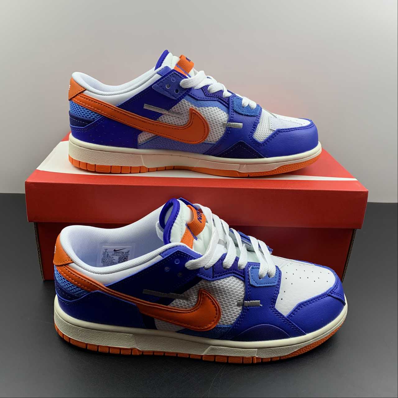 Nike-Dunk-Scrap-Knicks-White-Blue-Orange-DM0128-100-For-Sale-8