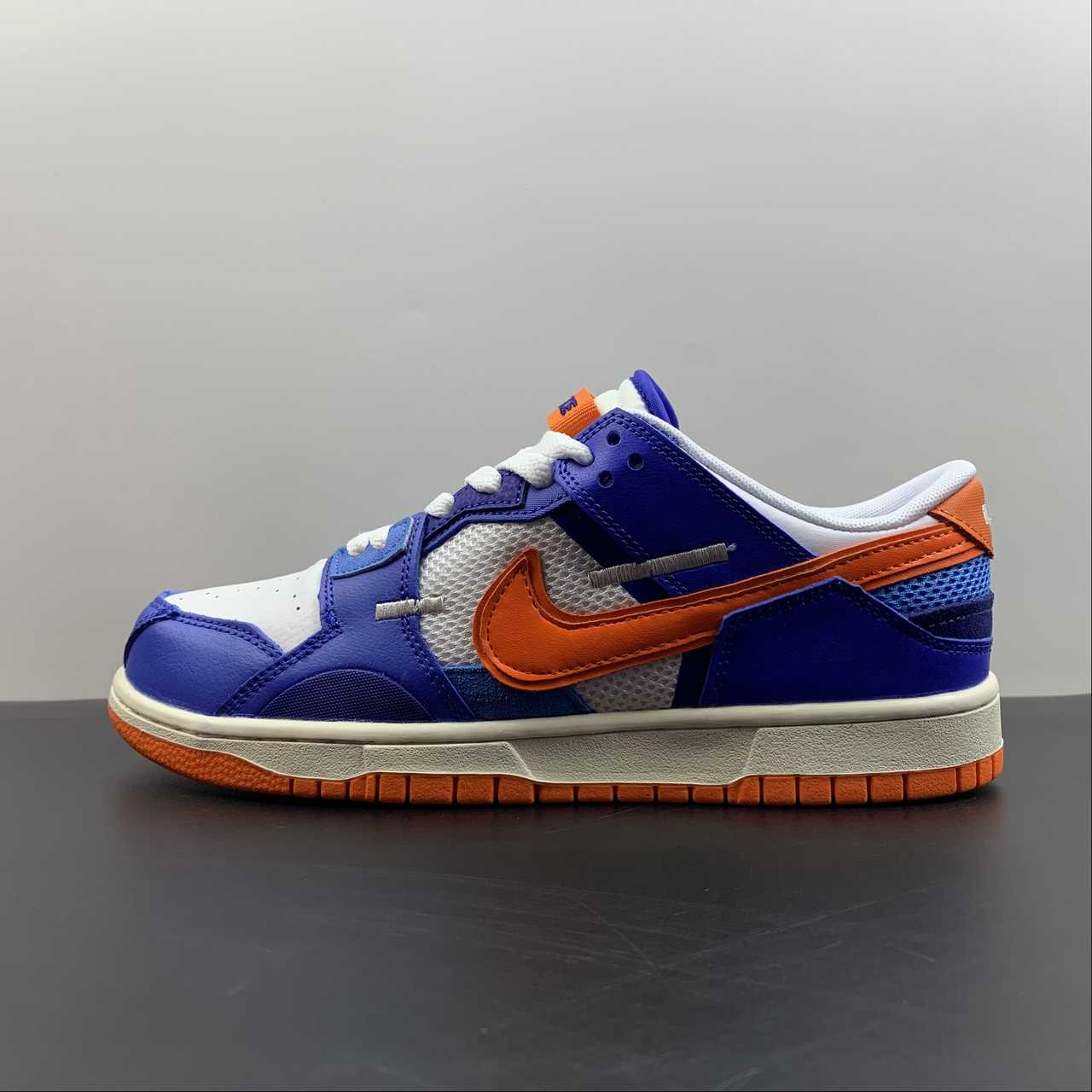 Nike-Dunk-Scrap-Knicks-White-Blue-Orange-DM0128-100-For-Sale