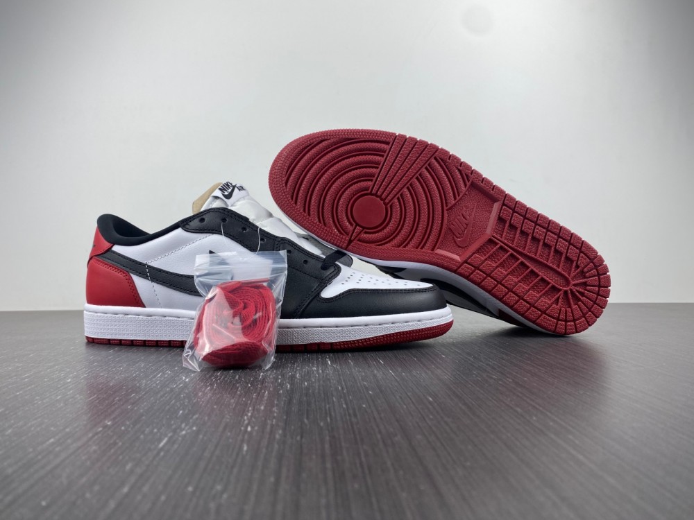 Air-Jordan-1-Low-OG-Black-Toe-White-Black-Varsity-Red-For-Sale
