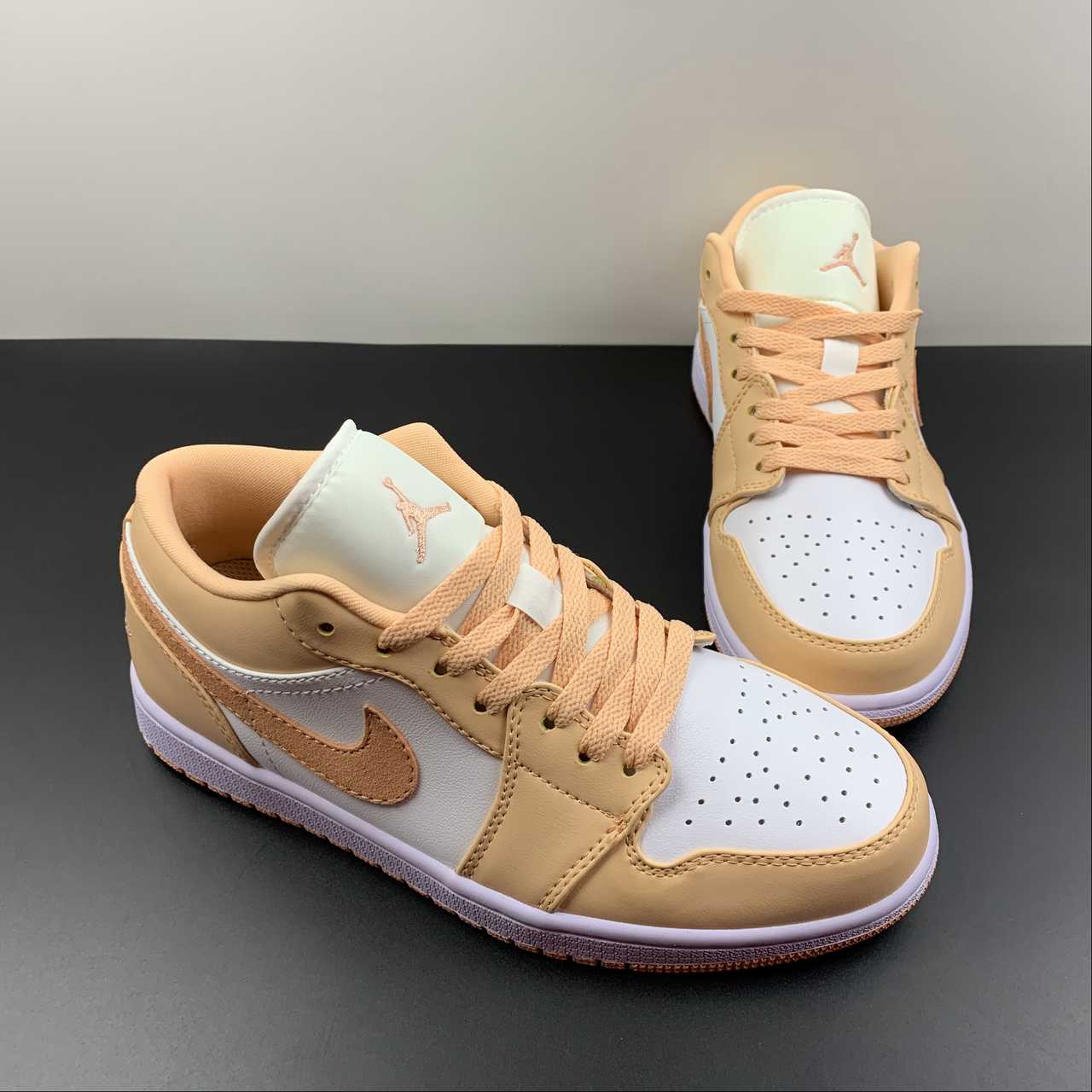Air-Jordan-1-Low-Sunset-Haze-Bright-Citrus-White-For-Sale-4