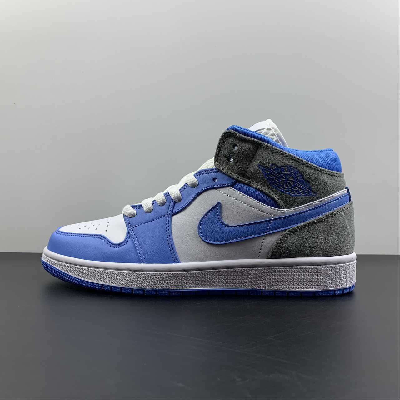 Air-Jordan-1-Mid-White-University-Blue-Grey-For-Sale