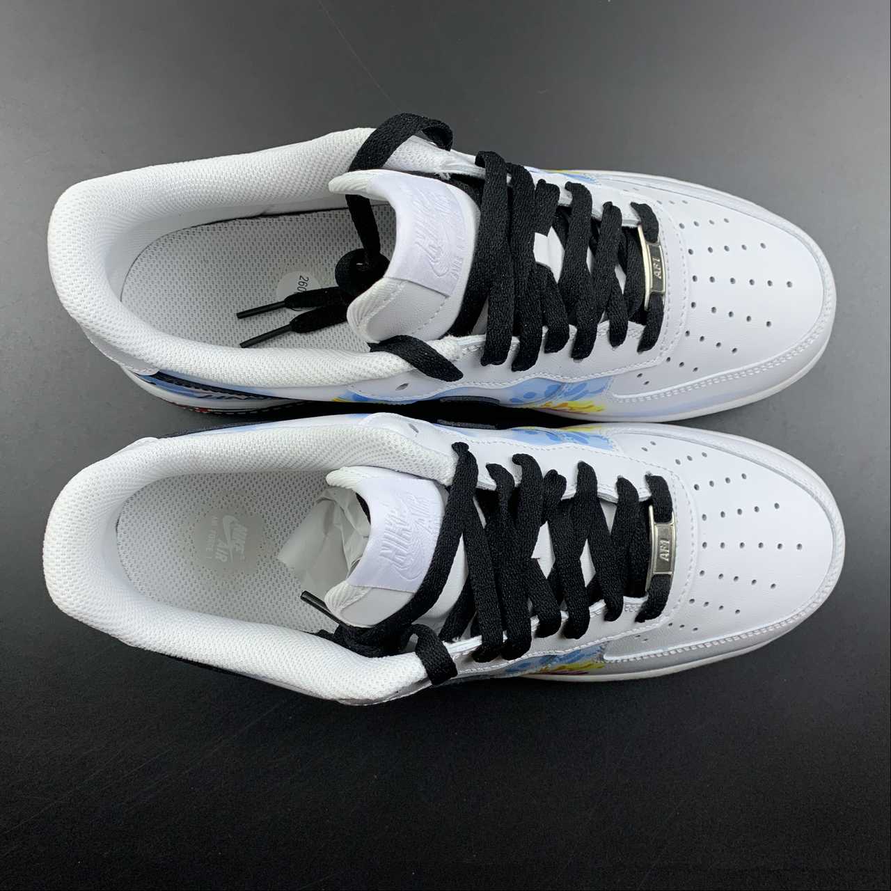 Custom-Nike-Air-Force-1-Low-White-Black-For-Sale-4