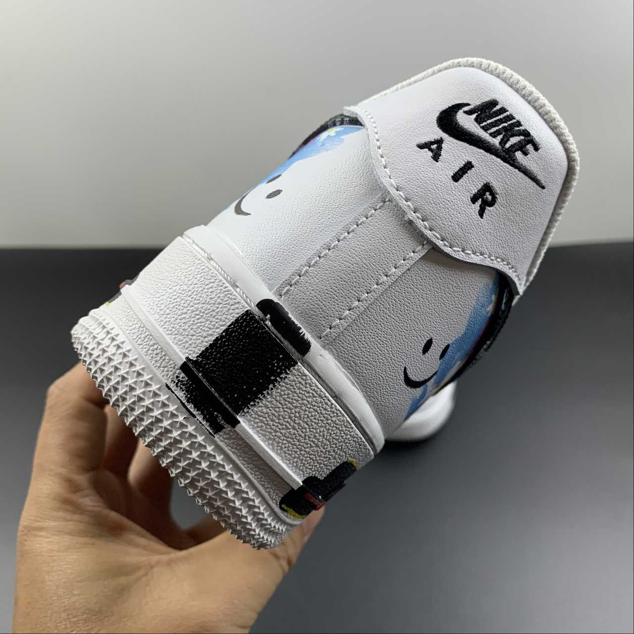 Custom-Nike-Air-Force-1-Low-White-Black-For-Sale-7